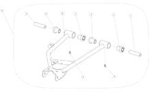 TRIANGLE ARRIERE SUPERIEUR GAUCHE pour Segway Toutes les cylindrées Toutes les années SNARLER AT6S