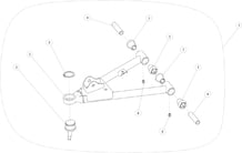 TRIANGLE AVANT SUPERIEUR GAUCHE pour Segway Toutes les cylindrées Toutes les années SNARLER AT6S