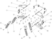 SUSPENSION ARRIERE pour Segway Toutes les cylindrées Toutes les années SNARLER AT6S LUXE