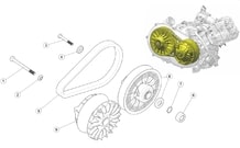 ENSEMBLE VARIATEUR pour Segway Toutes les cylindrées Toutes les années SNARLER AT6S STD