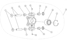 PIVOT DE ROUE ARRIERE DROIT pour Segway Toutes les cylindrées Toutes les années SNARLER AT6S STD