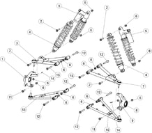 SUSPENSION AVANT pour Segway Toutes les cylindrées Toutes les années SNARLER AT6S STD