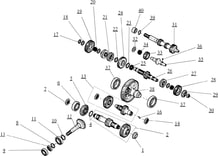 TRANSMISSION pour Segway Toutes les cylindrées Toutes les années VILLAIN SX10WX