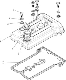 SOUS-ENS. COUVERCLE DE CULASSE pour Segway Toutes les cylindrées Toutes les années VILLAIN SX10X