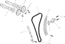 ARBRES A CAMES   DISTRIBUTION pour Segway Toutes les cylindrées Toutes les années VILLAIN SX10X