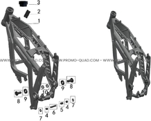 CHASSIS pour Talaria Toutes les cylindrées Toutes les années STING 3000
