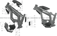 PIECES DE FIXATION EXTERIEURES pour Talaria Toutes les cylindrées Toutes les années STING 3000