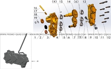 ENSEMBLE REDUCTEUR pour Talaria Toutes les cylindrées Toutes les années STING 3000 OFF ROAD