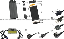 BATTERIE & CHARGEUR pour Talaria Toutes les cylindrées Toutes les années STING TL4000