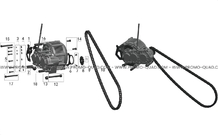 ENSEMBLE MOTO-REDUCTEUR pour Talaria Toutes les cylindrées Toutes les années STING TL4000 L3E