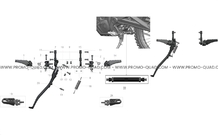 ENSEMBLE CALE-PIED pour Talaria Toutes les cylindrées Toutes les années STING TL4000 L3E