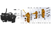 ENSEMBLE REDUCTEUR pour Talaria Toutes les cylindrées Toutes les années STING TL4000 LIMITED