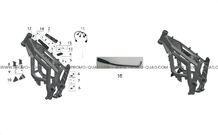 COMPOSANTS INTERNES DU CADRE pour Talaria Toutes les cylindrées Toutes les années STING TL4000 LIMITED