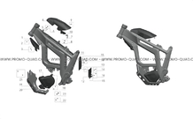PIECES DE FIXATION EXTERIEURES pour Talaria Toutes les cylindrées Toutes les années STING TL4000 LIMITED