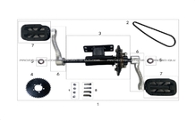 KIT PEDALIER pour Talaria Toutes les cylindrées Toutes les années STING TL4000 LIMITED