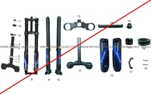 FOURCHE DNM pour Talaria Toutes les cylindrées Toutes les années STING TL4000 OFF ROAD