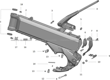 CHASSIS pour Talaria Toutes les cylindrées Toutes les années XXX 2500 25AH