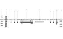 ENSEMBLE ARBRE INTERMEDIAIRE pour Talaria Toutes les cylindrées Toutes les années XXX 2500 25AH