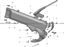 CHASSIS pour Talaria Toutes les cylindrées Toutes les années XXX 2500 40AH