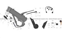 PIECES DE FIXATION EXTERIEURES pour Talaria Toutes les cylindrées Toutes les années XXX 2500 40AH ENDURO