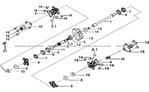 SYSTEME DE TRANSMISSION pour Tgb Toutes les cylindrées Toutes les années BLADE 550 FLX