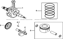 VILEBREQUIN pour Tgb Toutes les cylindrées Toutes les années BLADE 550 FLX