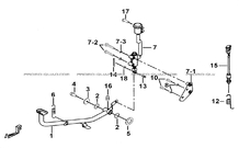 PEDALE DE FREIN pour Tgb Toutes les cylindrées Toutes les années BLADE 550 FLX