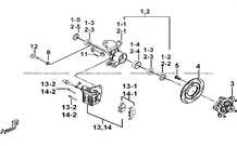 PORTE-FUSEE DE DIRECTION pour Tgb Toutes les cylindrées Toutes les années BLADE 550 FLX