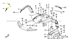 CARROSSERIE AVANT pour Tgb Toutes les cylindrées Toutes les années BLADE 550 FLX