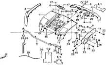 CARROSSERIE ARRIERE pour Tgb Toutes les cylindrées Toutes les années BLADE 550 FLX