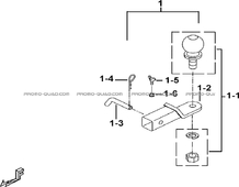 ATTELAGES (OPTION) pour Tgb Toutes les cylindrées Toutes les années BLADE 550 FLX
