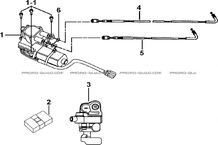 MOTEUR DE DIFFERENTIEL pour Tgb Toutes les cylindrées Toutes les années BLADE 600 FLX