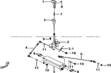 LEVIER DE VITESSES pour Tgb Toutes les cylindrées Toutes les années BLADE 600 FLX