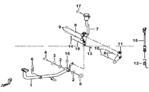 PEDALE DE FREIN pour Tgb Toutes les cylindrées Toutes les années BLADE 600 FLX