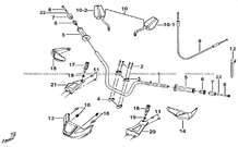 GUIDON pour Tgb Toutes les cylindrées Toutes les années BLADE 600 FLX
