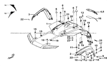 CARROSSERIE AVANT pour Tgb Toutes les cylindrées Toutes les années BLADE 600 FLX