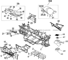 CARROSSERIES LATERALES   SELLE   CHASSIS   DECO pour Hytrack Toutes les cylindrées Toutes les années MP4-8