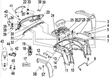 CARROSSERIE ARRIERE pour Hytrack Toutes les cylindrées Toutes les années MP4-8
