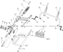 SUSPENSIONS ARRIERE pour Hytrack Toutes les cylindrées Toutes les années MP4-8
