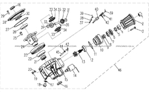 PONT ARRIERE pour Hytrack Toutes les cylindrées Toutes les années MP4-8
