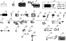 SYSTEME ELECTRIQUE pour Hytrack Toutes les cylindrées Toutes les années MP4-8