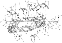 ENSEMBLE CHASSIS pour SNARLER AT5S STD