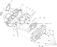 CACHES VARIATEUR CVTECH pour FUGLEMAN UT10 CREW