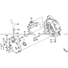 TRANSMISSION 2 pour Tgb Toutes les cylindrées Toutes les années BLADE 1000 2015