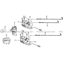 MOTEUR DE DIFFERENTIEL pour Tgb Toutes les cylindrées Toutes les années BLADE 1000 2015