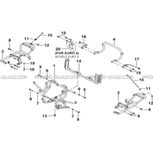 SUPPORT PARE-CHOCS pour Tgb Toutes les cylindrées Toutes les années BLADE 1000 2015