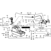 EQUIPEMENT DU RESERVOIR A CARBURANT pour Tgb all cylinders All years BLADE 1000 2015