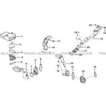 ADMISSION AIR VARIATEUR pour Tgb Toutes les cylindrées Toutes les années BLADE 1000 2016