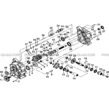 TRANSMISSION 1 pour Tgb all cylinders All years BLADE 1000 2016