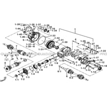 BLOCAGE DIFFERENTIEL ARRIERE pour Tgb Toutes les cylindrées Toutes les années BLADE 1000 2016